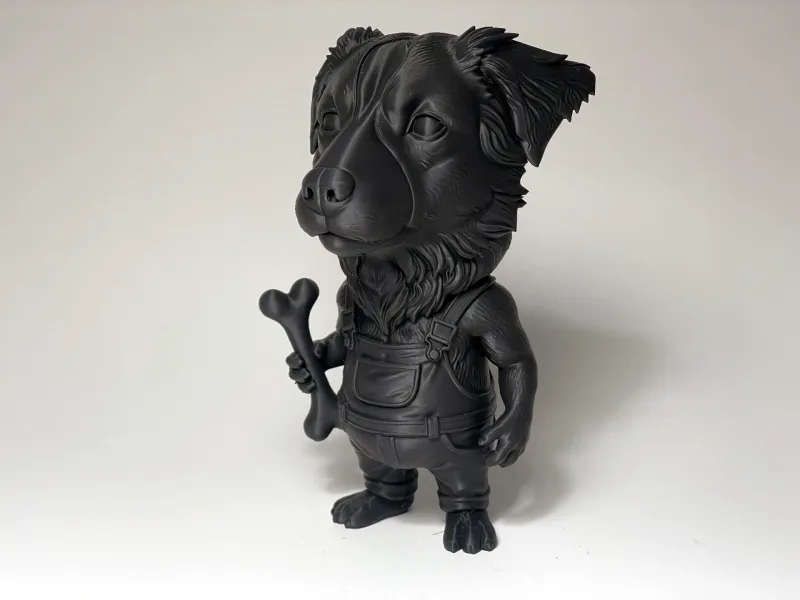 Australian Shepherd Companion Statu — free 3D print STL file