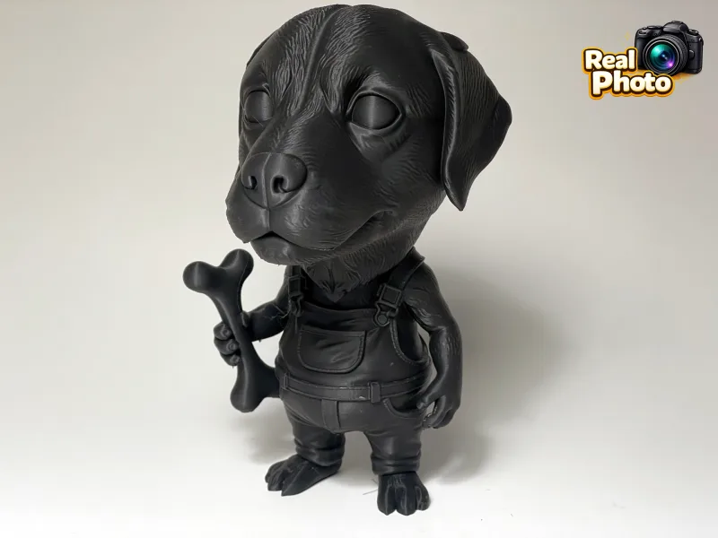 Retriever Companion Statue — free 3D print STL file