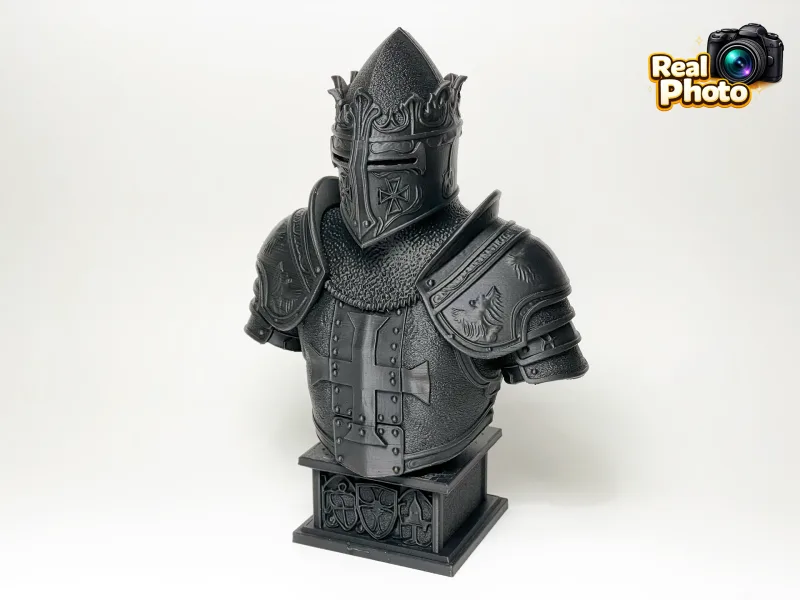 Teutonic Knight Bust – Crusader Series Expansion — free 3D print STL file