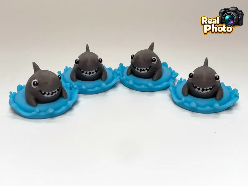 Lil' Shark –  Tiny. Chompy. Full of personality. — free 3D print STL file