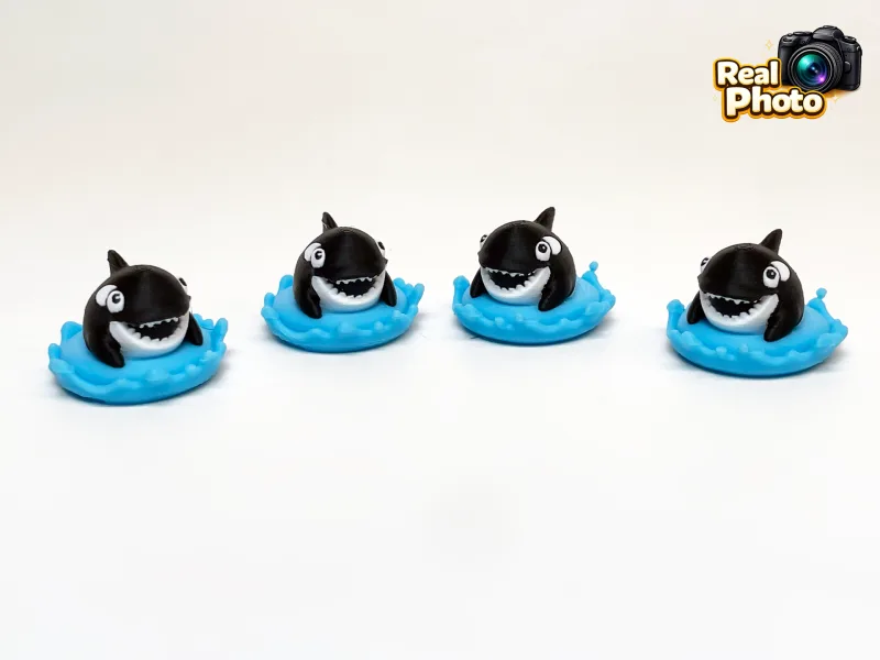 Lil’ Orca – Small splash. Big personality. — free 3D print STL file