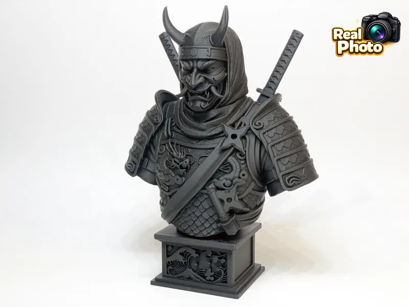 Oni Ninja II – Dragon Warrior — free 3D print STL file