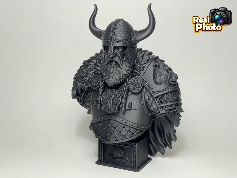 Viking Brute Bust – Viking Series — free 3D print STL file
