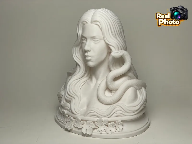 Eve – Biblical Bust Statue — free 3D print STL file
