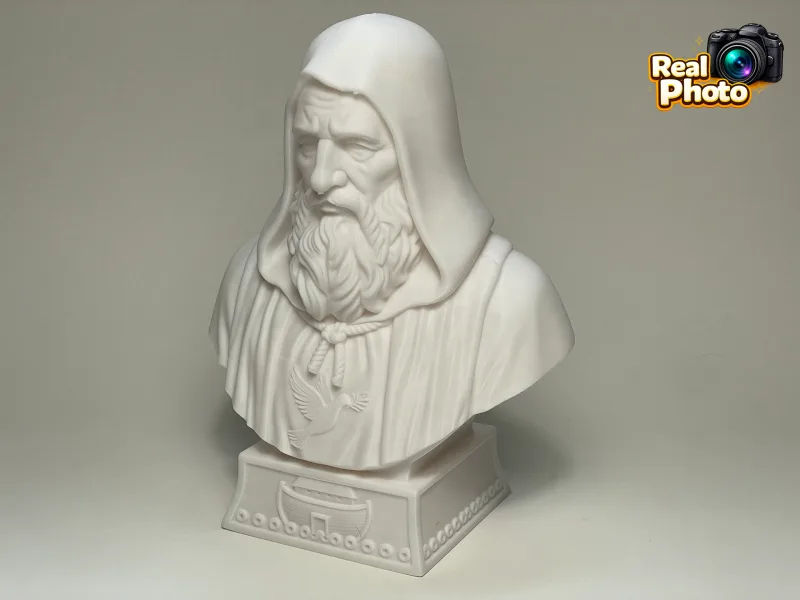 Noah – The Ark Builder Bust — free 3D print STL file