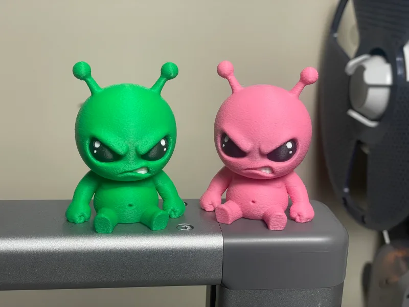 Grumpy Alien Desk Gremlin — free 3D print STL file