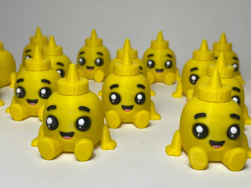 Happy Lil’ Condiment Buddy — free 3D print STL file