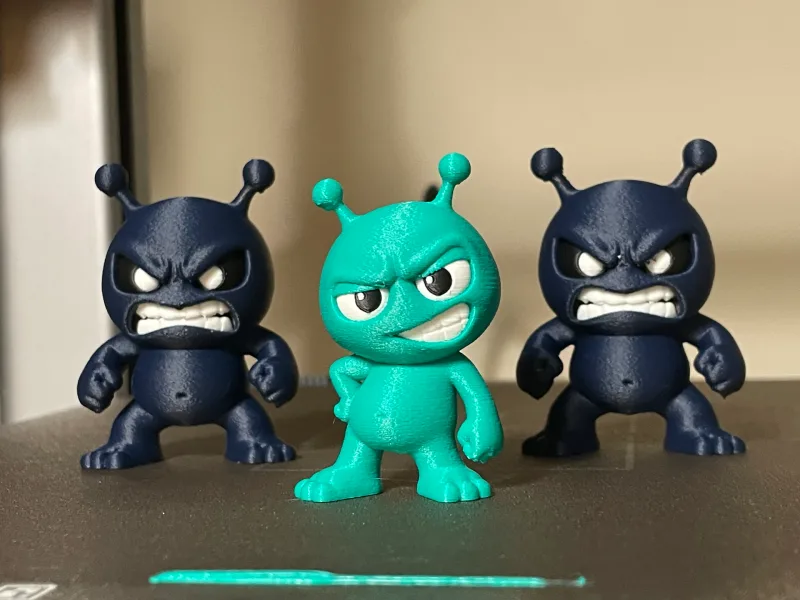 Cocky 'lil Alien — free 3D print STL file