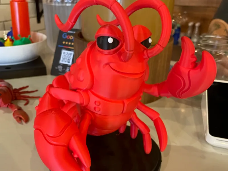 Giant Lobster Statue — free 3D print STL file
